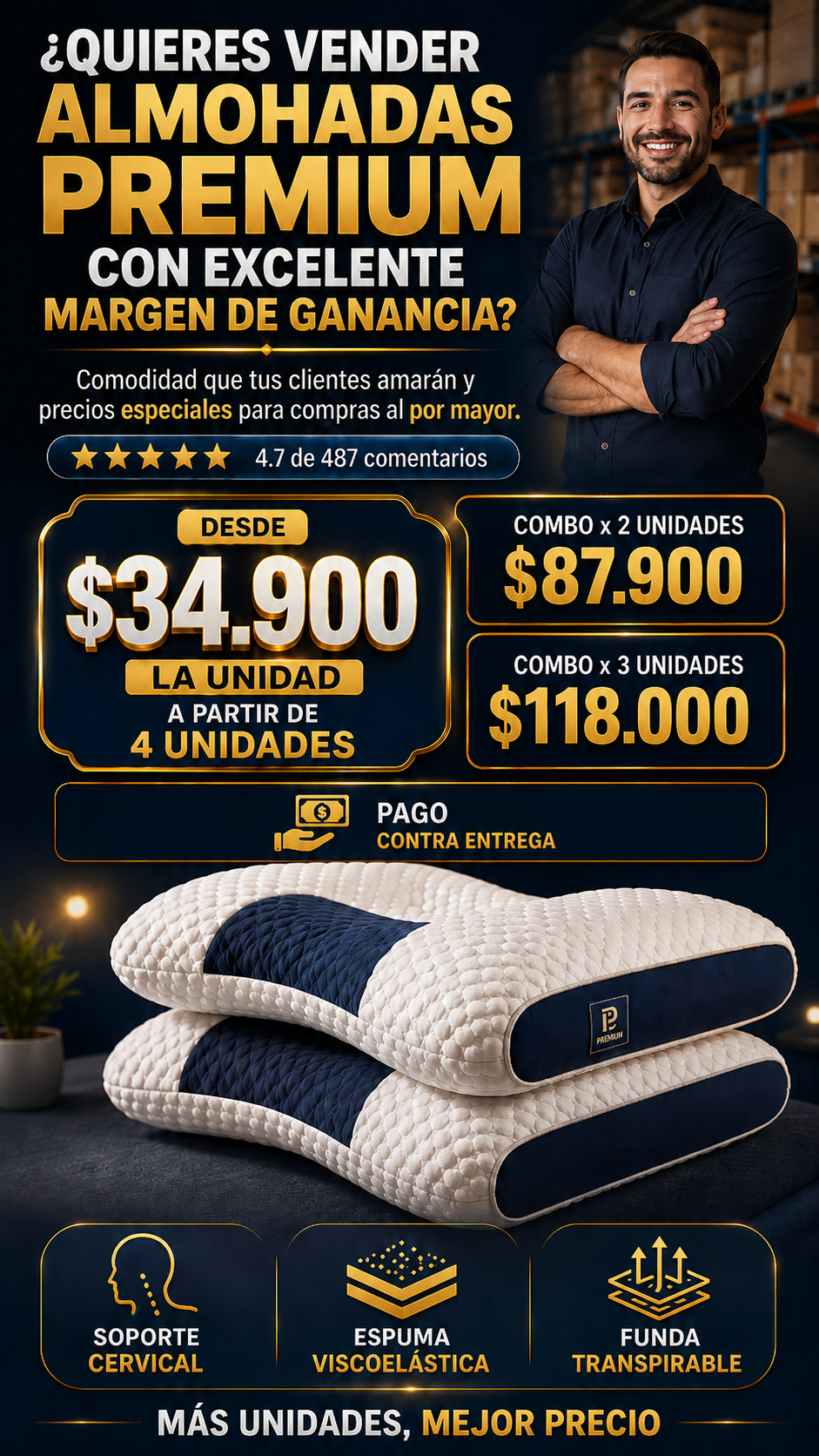Almohadas Premium
